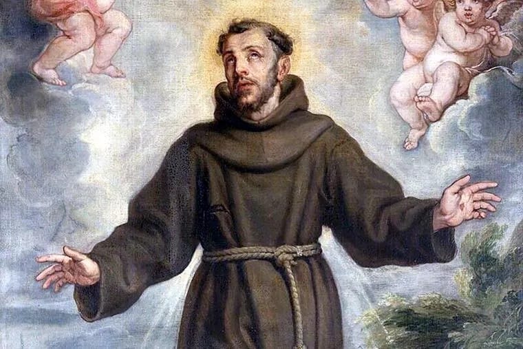 Assisi Szent Ferenc, szakáll, rövid szakáll, hosszú szakáll, térdig érő szakáll, derékig élő szakáll, ápolatlan, rendezetlen, giga hosszú szakáll