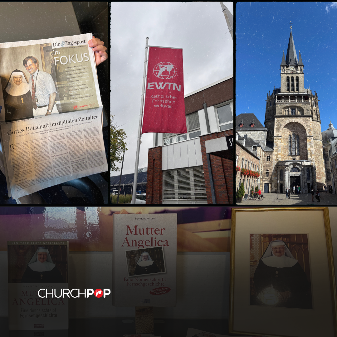 EWTN Deutschland, németország, aachen, aachen-i dóm, Európai Partnertalálkozó, Örök Ige Televíziós Hálózat, Eternal Word Television Network, EWTN család, 25. évforduló